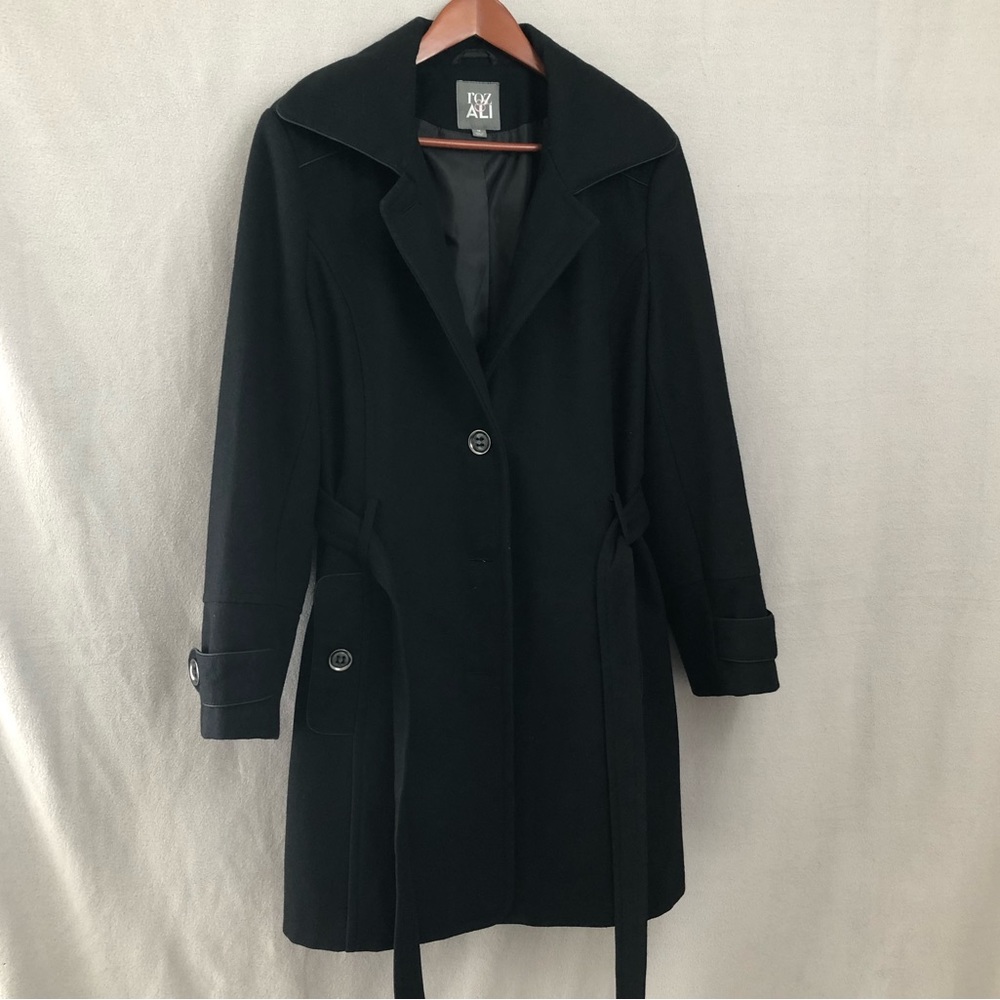 ROZ & ALI | Black Coat - Picture 3 of 13